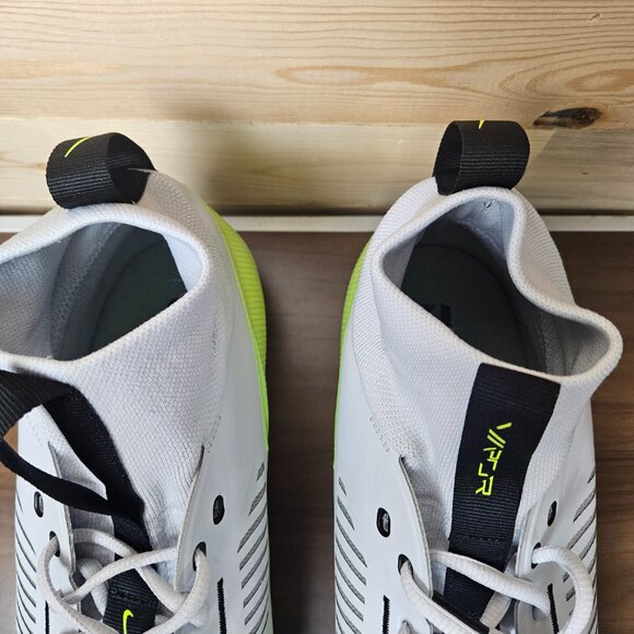 New Nike Vapor Edge Pro 360 2 Football Cleats Grey Green Mens Size 16 DA5456-004 - Picture 4 of 15